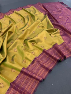 Kriti Kanchi Silks Kubera Pattu Kanjivaram Silk Saree