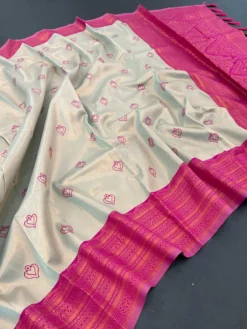 Kriti Kanchi Silks Kubera Pattu Kanjivaram Silk Saree