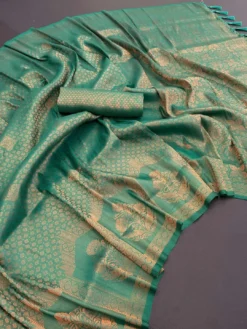 Kriti Kumari party Wear Kubera Pattu Saree Collecion