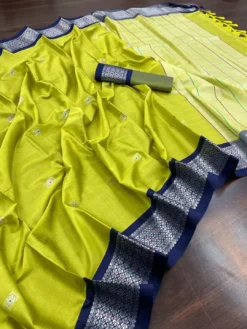 Kriti Meena Paithani 2 Pure Cotton Silk Saree Wholesale