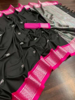 Kriti Meena Paithani 2 Pure Cotton Silk Saree Wholesale