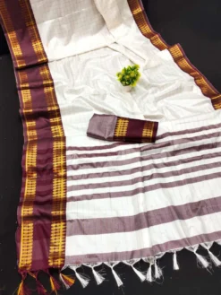 Kriti Silk Checks Weaving Saree Wholesale