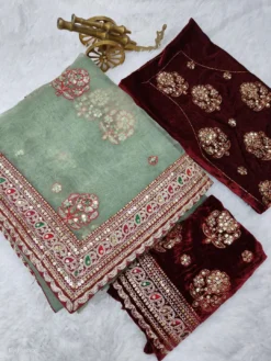 Kusum Aardhiya Soft Organza Designer Saree Wholesale