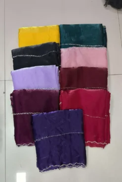 Kusum Hand Work Heavy Jimmy Choo Saree Wholesale