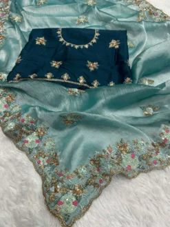 Kusum Lotus 5 Jimmy Choo Saree for Wedding