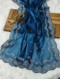 Kusum Lotus 7 Jimmy Choo Designer Saree