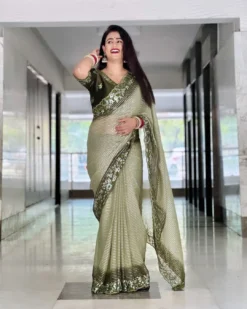 Kusum Mahek Pure Georgette Designer Saree Wholesale