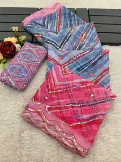 Kusum Rustam Vol 2 Organza Silk Designer Saree