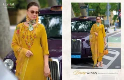 Lily And Lali Afghani Vol 4 Embroidered Readymade Suit Wholesale