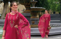 Lily And Lali Afghani Vol 4 Embroidered Readymade Suit Wholesale