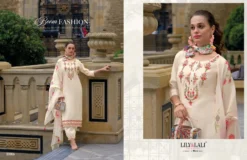 Lily And Lali Afghani Vol 4 Embroidered Readymade Suit Wholesale