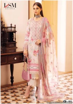 Lsm Firdous Queen Vol 10 Ready Made Cotton Printed Collection