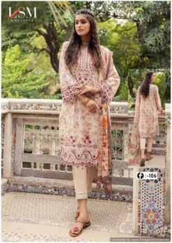 Lsm Firdous Queen Vol 10 Ready Made Cotton Printed Collection