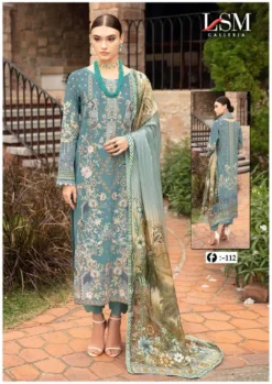 Lsm Firdous Queen Vol 11 Heavy Lawn Cotton Dress Material