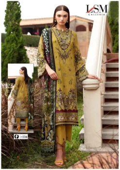 Lsm Firdous Queen Vol 11 Heavy Lawn Cotton Dress Material