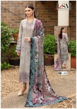 Lsm Firdous Queen Vol 11 Heavy Lawn Cotton Dress Material