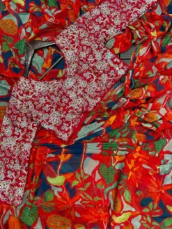 Madhuri 118 Ready to wear Cording Saree with Designer Blouse