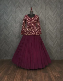 Mohini 7045 Designer Sequins Embroidery Readymade Lehenga Choli