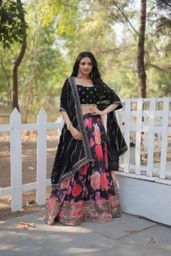 Mohini 7110 Printed Georgette Lehenga Choli for Girls