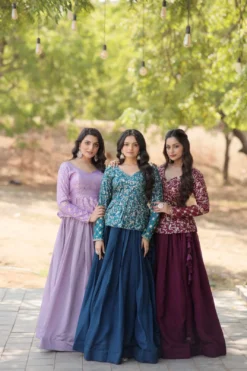 Mohini 7117 Designer Co Ord Set Lehenga Style Western
