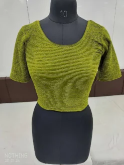 Mona Designer Ready to Wear Stretchable Crush Blouse