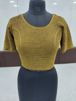 Mona Designer Ready to Wear Stretchable Crush Blouse