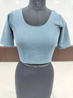 Mona Designer Ready to Wear Stretchable Crush Blouse