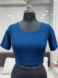 Mona Designer Ready to Wear Stretchable Crush Blouse