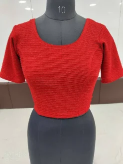 Mona Designer Ready to Wear Stretchable Crush Blouse