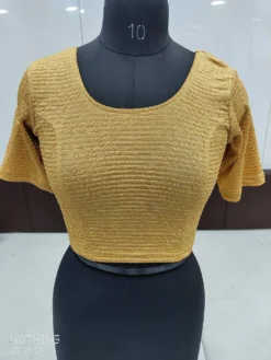 Mona Designer Ready to Wear Stretchable Crush Blouse