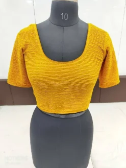 Mona Designer Ready to Wear Stretchable Crush Blouse