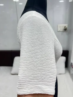 Mona Designer Ready to Wear Stretchable Crush Blouse