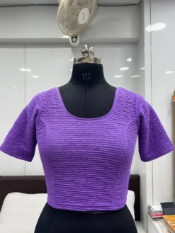 Mona Designer Ready to Wear Stretchable Crush Blouse