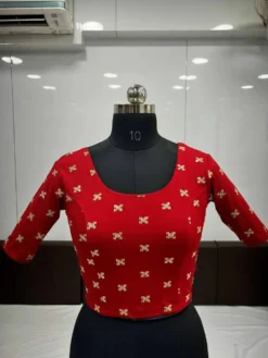 Mona Kangana Ready to Wear Stretchable Velvet Blouse