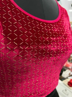 Mona Sakti Ready to Wear Stretchable Velvet Blouse