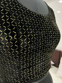 Mona Sakti Ready to Wear Stretchable Velvet Blouse