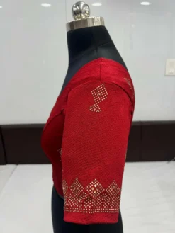 Mona Soni Ready to Wear Stretchable Blouse With Siroski Work