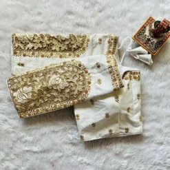 Mrunal 263 Dulhan Cut Work Heavy Readymade Blouse