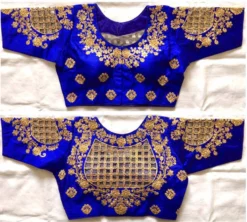 Mrunal 92 Bridal Wear Readymade Blouse With Embroidery Work