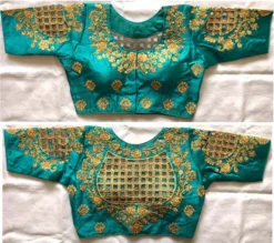 Mrunal 92 Bridal Wear Readymade Blouse With Embroidery Work