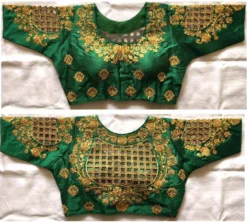 Mrunal 92 Bridal Wear Readymade Blouse With Embroidery Work