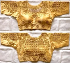 Mrunal 92 Bridal Wear Readymade Blouse With Embroidery Work