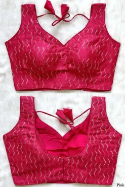 Mrunal Janki Readymade Sleeve Less Blouse