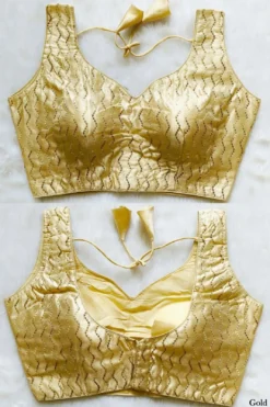 Mrunal Janki Readymade Sleeve Less Blouse