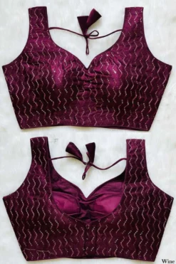 Mrunal Janki Readymade Sleeve Less Blouse