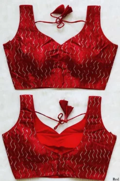 Mrunal Janki Readymade Sleeve Less Blouse