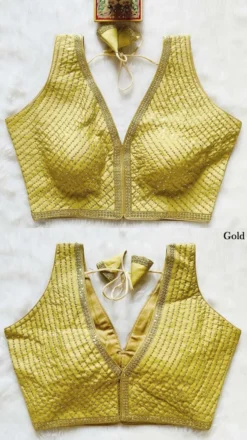 Mrunal Pinky Readymade Deep Gala Blouse