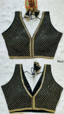 Mrunal Pinky Readymade Deep Gala Blouse