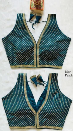 Mrunal Pinky Readymade Deep Gala Blouse