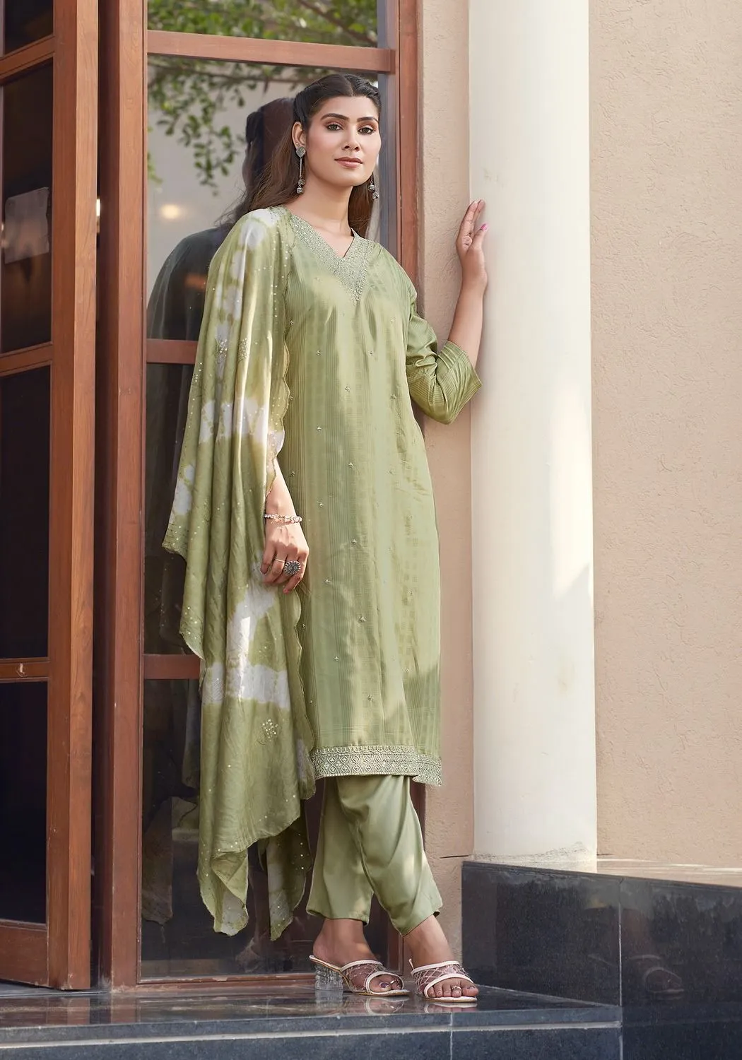 Mystic 9 Dolly Vol 1 Rayon Kurti Bottom With Dupatta Wholesale